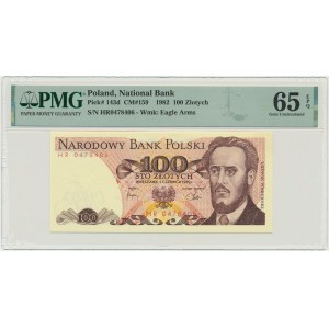 100 złotych 1982 - HR - PMG 65 EPQ