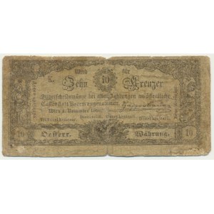 Austria, 10 Kreuzer 1860