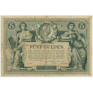 Austria, 5 Gulden 1881