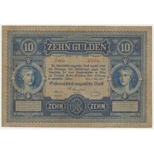 Austria, 10 guldenów 1880