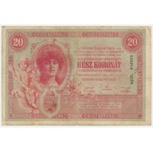 Austria, 20 Kronen 1900 - RARE