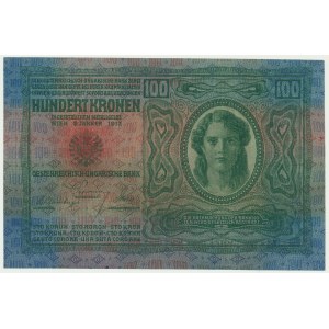 Austria, 100 Kronen 1912