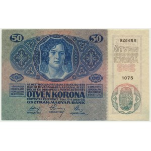 Austria, 50 koron 1914