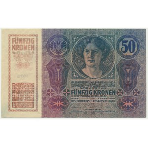 Austria, 50 Kronen 1914