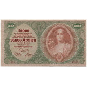 Austria, 50.000 koron 1922