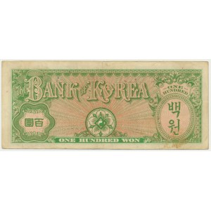 South Korea, 100 Hwan (1953)