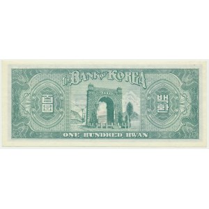 South Korea, 100 Hwan (1953)