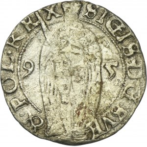 Sigismond III Vasa, 1 Öre Stockholm 1595 - RARE