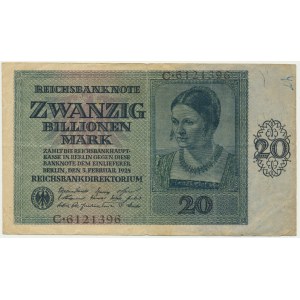Germany, 20 billion Mark 1924 - RARE