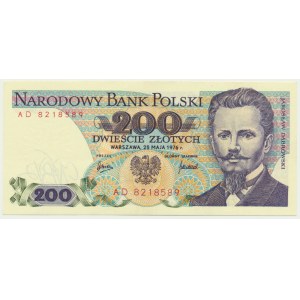 200 zloty 1976 - AD -.