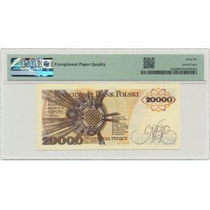 20.000 złotych 1989 - F - PMG 66 EPQ