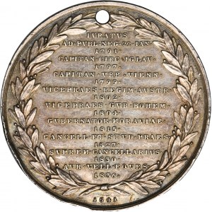 Austria, Ferdinand I, Medal 50th Anniversary of the Service of Anton Friedrich Graf Mittrovsky von Mittrovitz and Nemischl 1841