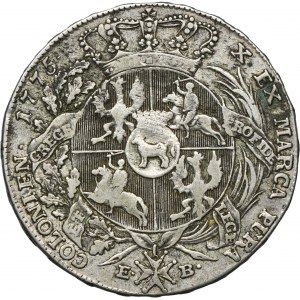 Poniatowski, Thaler Warsaw 1775 EB