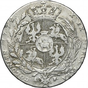 Poniatowski, Thaler Warsaw 1772 AP