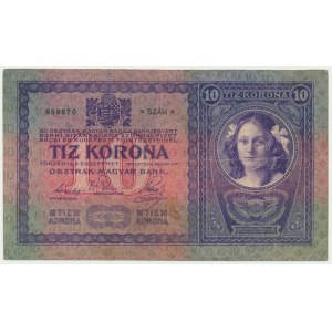 Rakúsko, 10 korún 1904