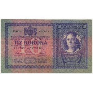 Austria, 10 koron 1904