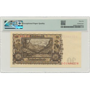 Germany, 20 Reichsmark 1939 - PMG 66 EPQ