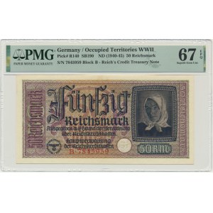 Germany, 50 Reichsmark (1940-45) - PMG 67 EPQ