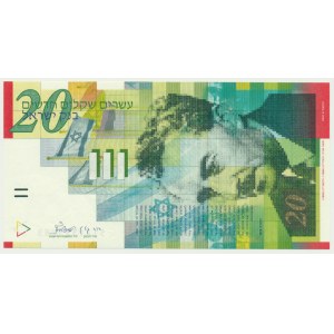 Israel, 20 New Sheqalim 2001