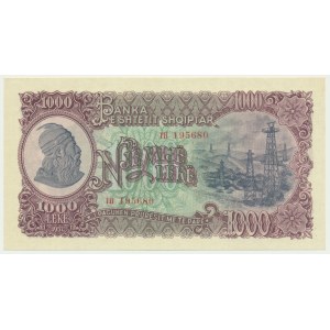 Albania, 1.000 Leke 1957