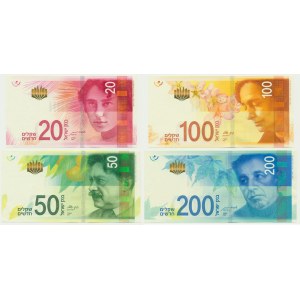 Izrael, sada 20-200 nových okovov 2014-21 (4 kusy).