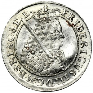 Niemcy, Brandenburgia-Prusy, Fryderyk III, Ort Królewiec 1698 SD - NIENOTWANY