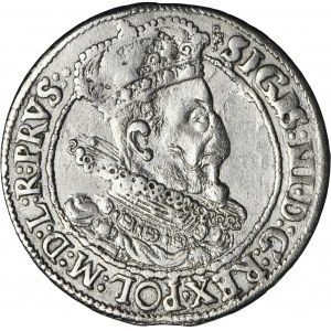 Sigismund III Vasa, 1/4 Thaler Danzig 1615 - RARE