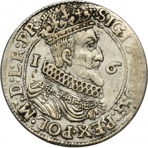 Sigismund III Vasa, 1/4 Thaler Danzig 1623 - PR•