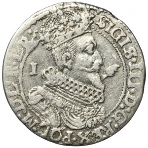 Sigismund III Vasa, 1/4 Thaler Danzig 1624/3 - PR: