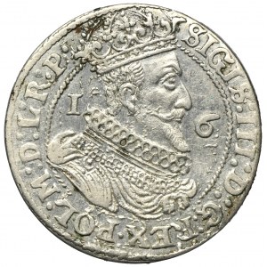 Sigismund III Vasa, 1/4 Thaler Danzig 1624 - P• - RARE