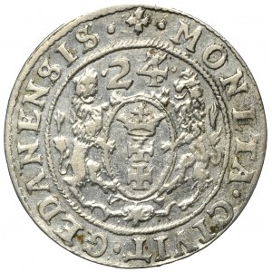 Sigismund III Vasa, 1/4 Thaler Danzig 1624 - P• - RARE