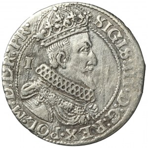 Sigismund III Vasa, 1/4 Thaler Danzig 1624/3 - PR•