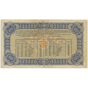 Bulgaria, 1.000 Leva 1943