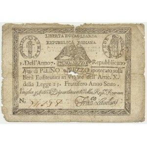 Italy, 1 and 1/2 Paoli (1798)