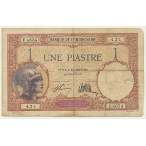 Indochiny Francuskie, 1 piastr (1927-1931)