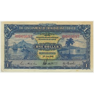 Trynidad i Tobago, 1 dolar 1949 - rzadszy rocznik