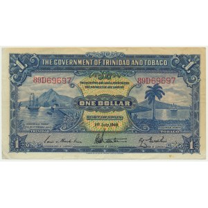 Trinidad & Tobago, 1 Dollar 1949 - rare date