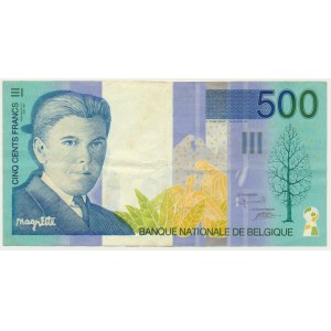 Belgium, 500 Francs (1998)