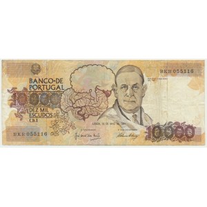 Portugal, 10.000 escudos 1991