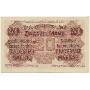 Kaunas, 20 značiek 1918 - B -