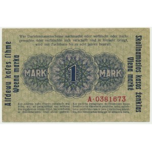 Kowno, 1 Mark 1918 - A -