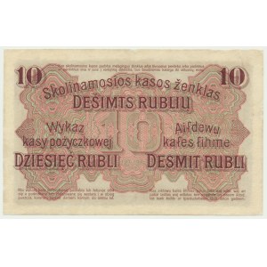 Posen, 10 Rubles 1916 - E -