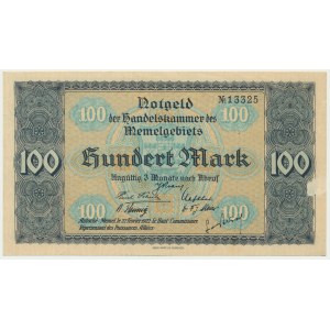 Memel, 100 Mark 1922