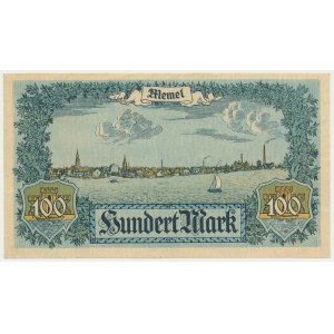 Memel, 100 Mark 1922