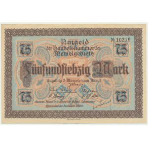 Memel (Kłajpeda) 75 marek 1922