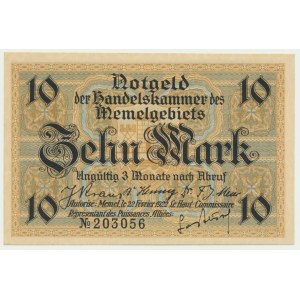 Memel (Kłajpeda) 10 marek 1922