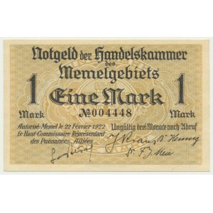 Memel, 1 Mark 1922