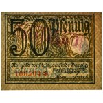 Danzig, 50 Pfennnig 1919 - green - UNGULTIG