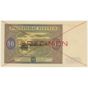 50 złotych 1946 - SPECIMEN - A -