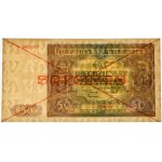 50 zloty 1946 - SPECIMEN - A -.